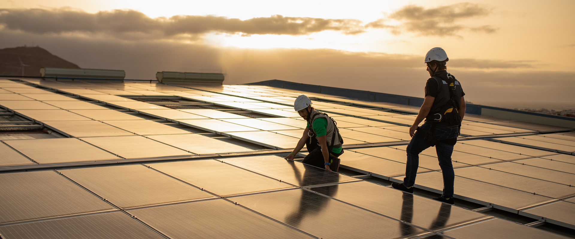 Banner of solar pv solutions works