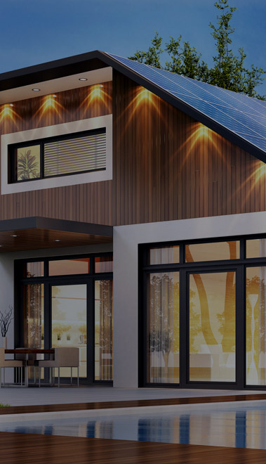 Residential Solar Rooftop Mobile Banner